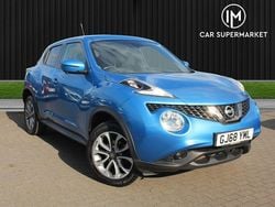 Blue Used 2018 Nissan Juke Tekna SUV | £7,885 (Good price)