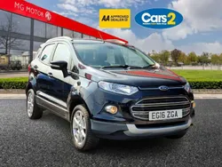 Black Used 2016 Ford Ecosport Titanium SUV | £5,495 (Fair price)