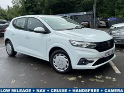 White Used 2022 Dacia Sandero Comfort Hatchback | £9,995 (Good price)