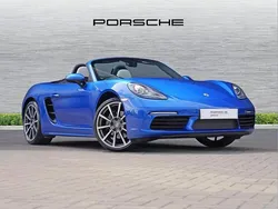 Blue Used 2017 Porsche Boxster Cabriolet | £39,990 (Expensive)