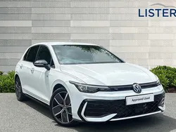 Pure white New 2025 VW Golf VIII Black Edition Hatchback | £31,990 (Expensive)