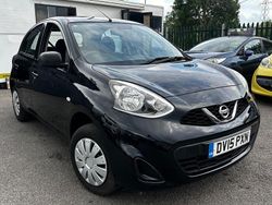 Black Used 2015 Nissan Micra Visia Hatchback | £4,395 (Fair price)