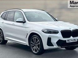 White Used 2024 BMW X3 M Sport SUV | £43,174 (A bit pricey)