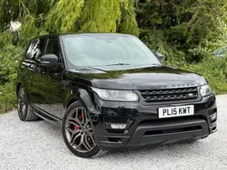 Black Used 2015 Land Rover Range Rover Sport Autobiography Dynamic SUV | £17,495 (Good price)