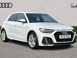 White Used 2021 Audi A1 S-Line Hatchback | £18,600 (Fair price)
