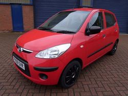 Red Used 2009 Hyundai i10 Classic Hatchback | £695