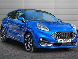 Desert island blue Used 2021 Ford Puma ST-Line Hatchback | £17,800 (Fair price)