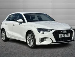 White Used 2022 Audi A3 Sport Hatchback | £18,695 (Good price)