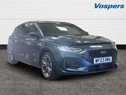 Blue Used 2023 Ford Focus ST-Line X Hatchback | £18,500 (Fair price)