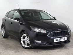 Black Used 2015 Ford Focus Zetec Hatchback | £3,995 (Fair price)