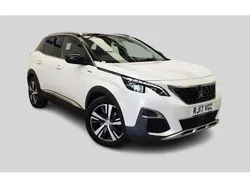 White Used 2017 Peugeot 3008 GT-line Hatchback | £10,495 (A bit pricey)