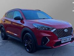 Red Used 2020 Hyundai Tucson N Line SUV | £14,251 (Fair price)
