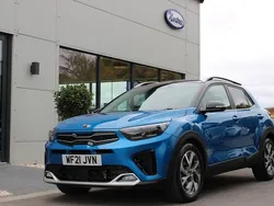 Blue Used 2021 Kia Stonic GT-Line S SUV | £14,791 (Fair price)