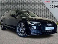 Black Used 2023 Audi A6 Black Edition Estate | £38,863 (Expensive)