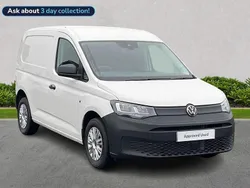 White New 2025 VW Caddy Business MPV | £23,899 (Expensive)