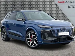 Blue Used 2024 Audi Q6 e-tron Advanced SUV | £65,995 (Fair price)