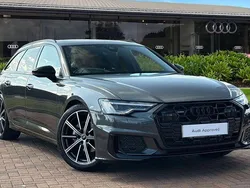 Grey Used 2025 Audi A6 Black Edition Estate | £42,980 (Expensive)