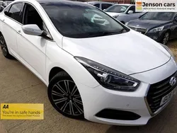 White Used 2016 Hyundai i40 Premium Sedan | £7,990 (Fair price)