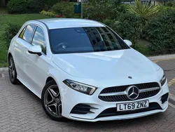 White Used 2019 Mercedes A180 Executive Hatchback | £13,999 (Fair price)