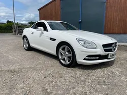 White Used 2015 Mercedes SLK250 Cabriolet | £7,450 (Fair price)