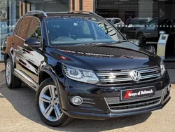 Black Used 2015 VW Tiguan R-line SUV | £11,690 (Fair price)