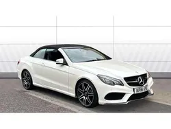 White Used 2016 Mercedes E220 AMG line Cabriolet | £11,603 (Good price)