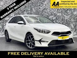 White Used 2022 Kia Ceed 3 Hatchback | £13,995 (Fair price)