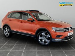 Orange Used 2017 VW Tiguan SEL SUV | £10,995 (Good price)