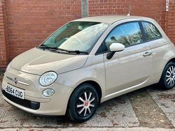Brown Used 2014 Fiat 500 S Hatchback | £3,995 (Fair price)
