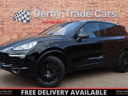 Black Used 2017 Porsche Cayenne Platinum Edition SUV | £24,990 (Fair price)