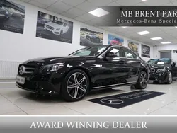 Black Used 2020 Mercedes C200 Premium Sedan | £14,750 (Super price)