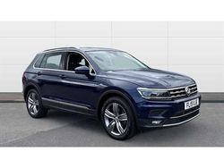 Blue Used 2019 VW Tiguan SEL SUV | £19,977 (Fair price)