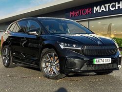 Black Used 2024 Skoda Enyaq iV SportlinePlus SUV | £30,242 (Fair price)