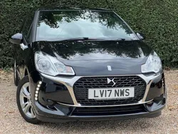 Black Used 2017 DS Automobiles DS3 Chic Hatchback | £6,997 (Fair price)