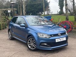 Blue Used 2016 VW Polo R-line Hatchback | £7,995 (A bit pricey)