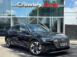 Black Used 2019 Audi e-tron Advanced SUV | £21,690 (Super price)