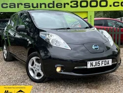 Black Used 2015 Nissan Leaf Acenta Hatchback | £4,000
