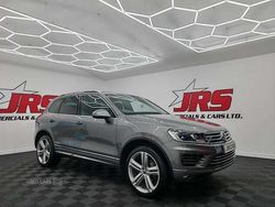 Grey Used 2017 VW Touareg R-line Plus SUV | £12,500 (A bit pricey)