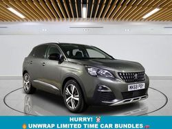 Grey Used 2018 Peugeot 3008 Allure SUV | £10,849 (Fair price)