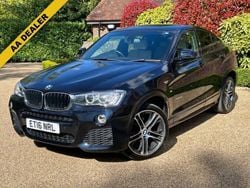 Black Used 2016 BMW X4 M Sport SUV | £12,958 (Fair price)