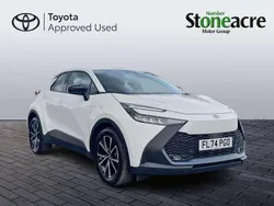 White Used 2024 Toyota C-HR Design SUV | £26,495 (Fair price)