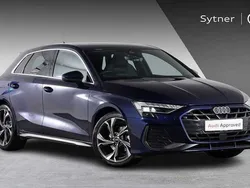 Blue Used 2024 Audi A3 S-Line Hatchback | £32,000 (Expensive)