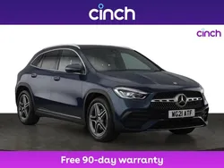 Blue Used 2021 Mercedes GLA180 AMG line SUV | £23,999 (Good price)