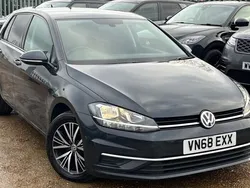 Grey Used 2018 VW Golf VII SE Hatchback | £11,750 (Good price)