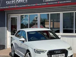 White Used 2019 Audi A3 Sportback S-Line Hatchback | £15,395 (Fair price)