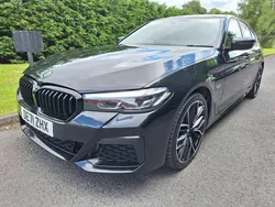 Black Used 2022 BMW 545e M Sport Sedan | £25,995