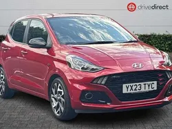Red Used 2023 Hyundai i10 N Line Hatchback | £13,940 (Fair price)
