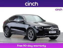 Black Used 2021 Mercedes GLC220 AMG line SUV | £24,999 (Fair price)