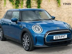 Blue Used 2021 Mini Cooper Exclusive Hatchback | £22,346 (Expensive)