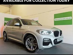 Silver Used 2018 BMW X3 M Sport SUV | £20,395 (Fair price)